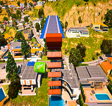 GTA 5 MAP FUNNY JUMP RAMP